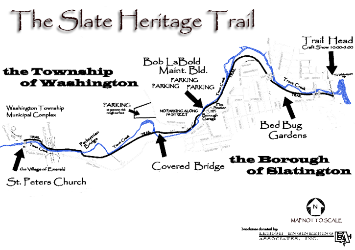 Slate Heritage Trail in Slatington, PA THE LINK Trail Network